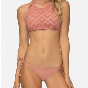 Tavik Bikini Top and bottoms - Rose Pink Dawn - SM